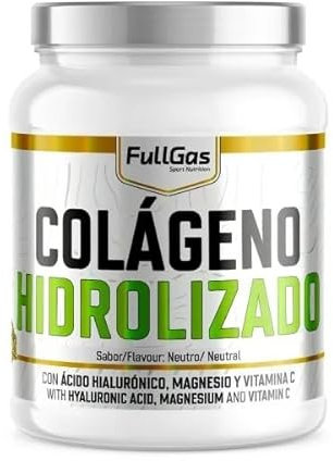 Pack 6 Colágeno Hidrolizado en polvo - Neutro - 400 gr - FullGas
