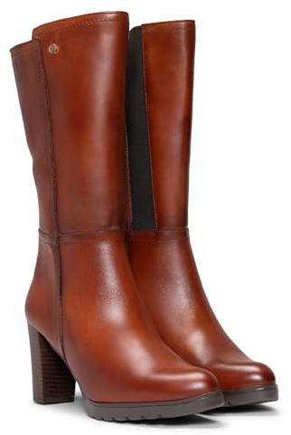 miMaO Botas con doble elástico lateral Marrón, EU 37