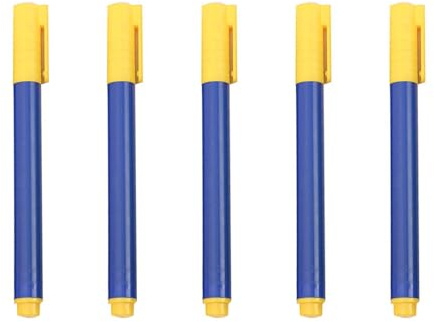 Stylo Marqueur Détecteur De Faux Billets Vérificateur D'argent Marqueurs D'argent Marqueur Devises 5/10 Pièces