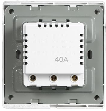 aqxreight Hôtel Haute Puissance 40A, Mise Hors Tension, économie D'énergie, Prise de Courant Mécanique, Insertion de carte-clé pour Prendre le Courant dans la Chambre D'hôtes (BLACK)