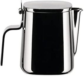 Alessi - A411 - Cremiera in acciaio inossidabile 18/10 lucido con coperchio