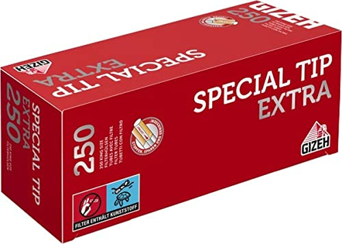 4x Karton 250er, 1000 Filterh?lsen Special Tip Extra von Gizeh