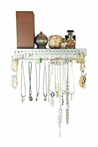 Mango Steam Organizzatore di accessori per gioielli e accessori da parete 45.3 cm (Argento)