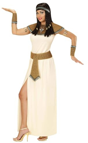 W WIDMANN MILANO Party Fashion - Costume Cléopâtre, robe, antiquité, déesse égyptienne, pharaon, déguisements de carnaval