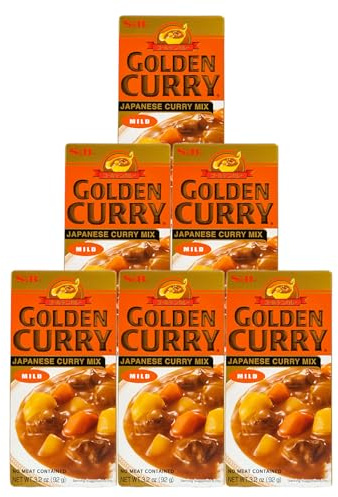 S&B Golden Curry Sauce Mix mild 6x92g