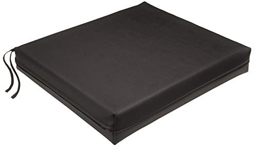 Care Direct Rollstuhlkissen aus Memory-Schaum, Kunstleder, 45,7 x 40,6 x 10,2 cm