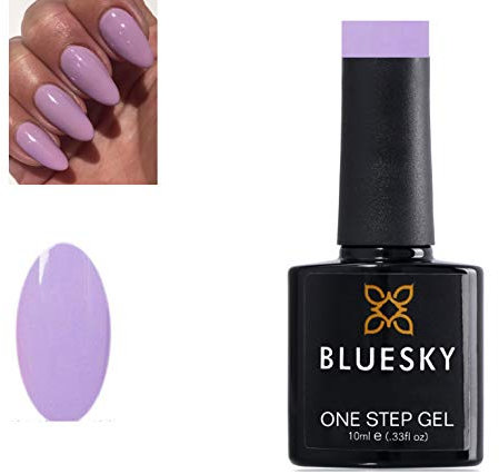 Bluesky Gel Polish One Step NEON LILAC LAVENDER PURPLE Nail UV LED OS271 Soak Off 10ml