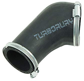 TURBORURY Compatibile con tubo di ricambio per Turbo Intercooler Ford Focus II Focus C-Max 1.6 TDCI 1324485 1 324 485 6M51-6C646-GA 6M51-6C646-GC