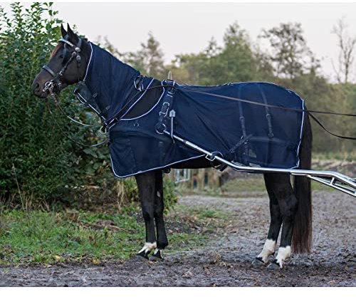 QHP Geschirr-Fliegendecke + Hals 80/110 cm
