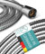 Engelbach® Duschschlauch 1,6m mit doppeltem Verdrehschutz - Brauseschlauch aus Edelstahl - Flexibel & Knickfest - Universelles ½” Anschlussmaß - Made in Germany