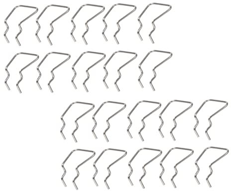 CATIEBYE 20pcs Pegboard Hooks for Tools Display Rack Organizers for Garage Kitchen and Workshop Storage