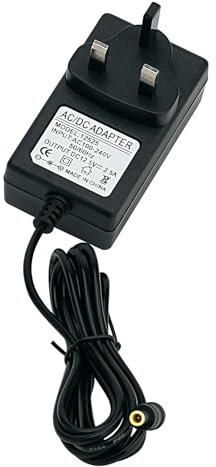 Freeview Recorder Charger, AC-DC 12V 2.5A Adapter for Humax HDR-1800T 320GB 500GB Freeview Receiver Humax DTR-T2000 DTR-T2100 DTR-T4000 1TB YouView Recorder Freeview box UK Mains Power Cord Cable