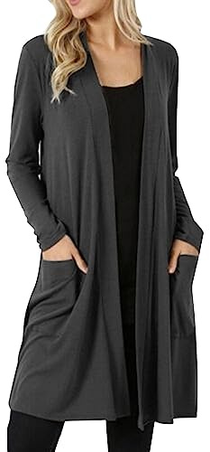Camisetas Mujer Baratas Chaquetas De Ganchillo Chaqueta De Lana Fina Mujer Chaqueta Mujer Lana Larga Americana Mujer Azul Suéter Cuello V Mujer Chaqueta De Punto Larga Regalo Chico 40 Años
