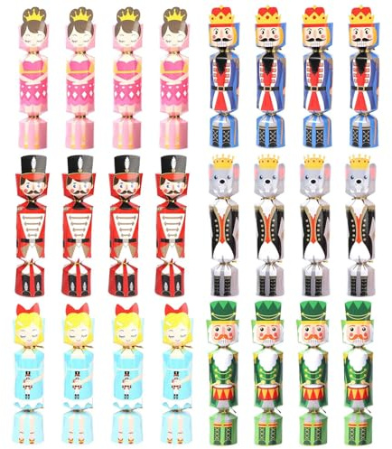 GZBMEZS da tavola di Natale, 24 pezzi, natalizie per adulti, decorativi per adulti, ragazze, ragazzi, bambini del Ringraziamento