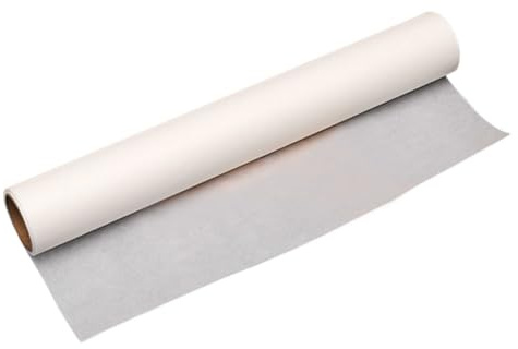MOTHNUR Papel de Horno Multifunción Antigrasa Papel de Hornear Grueso para Pan y Barbacoa Resistente al Calor de Metros Pergamino Doméstico