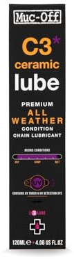 Muc-Off C3 All Weather Ceramic Lube Ketten Öl | Größe: 120ml