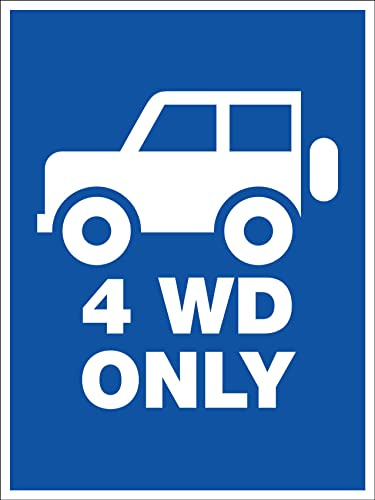4Wd Only Varningsskylt plåtskylt affisch plakett metallplåtskylt för kök hotell klubb bar pub M