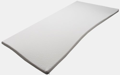Sondermaße 5cm Viscoelastische Matratzenauflage mit Bezug Milano Härte 3 Visco Auflage Topper Memory Matratze Gelschaum (130x200cm)