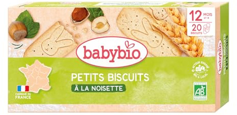 Babybio Petits Biscuits Noisette, 160g