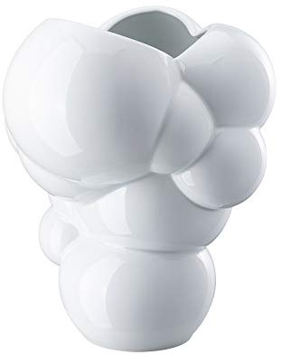 Rosenthal Skum Vase Weiss 26 cm | Rosenthal – Vaso Skum bianco lucido h 26 cmIl vaso Skum, firmato dallo studio di architettura BIG – Bjarke Ingels Group, tr