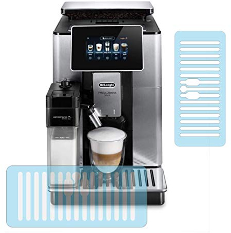 5x Schutzfolie für DeLonghi SOUL 610.75, 610.74, 610.55, 612.55 Tropfblech | Transparenter Kratzschutz für ihre PrimaDonna Tassenablage