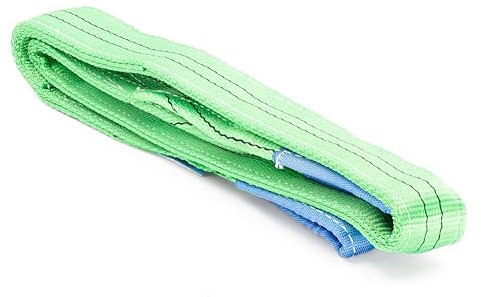 ALFA LOGISTIK Hebeband WLL 2t Länge 8m mit Schlaufen - Hebeband 2000kg Polyester