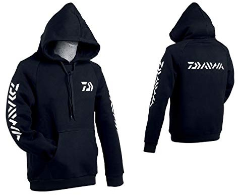Daiwa Sweat A Capuche Coton - XL - Noir - SCPNXL