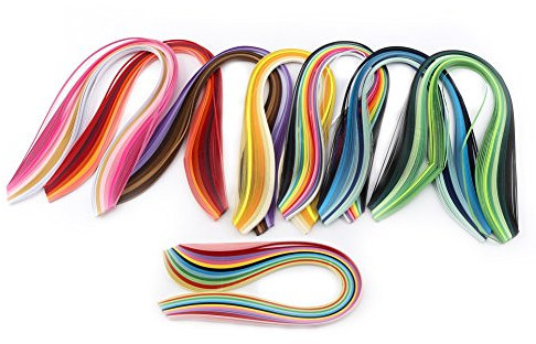 LetCart Quilling-Papier-Quilling-Bastelset mit Brett-Form, Crimpzange, 960 Streifen, 3 mm, DIY-Quilling-Werkzeuge