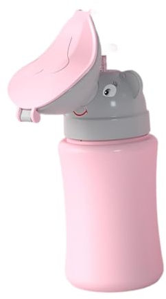Luwecf Tragbares Kinderurinal, Praktisches Töpfchen für Unterwegs, ROSA