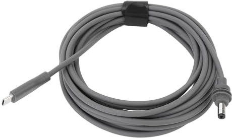 Yctze Cable de Alimentación Tipo C a Cable de Extensión Plug and Play de Transferencia Estable Resistente Al Agua para Antena Parabólica (5M)