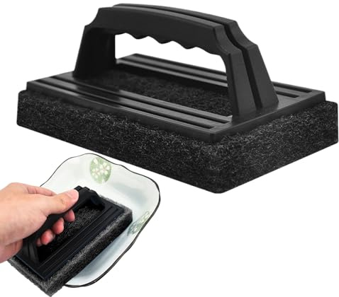 Pads de Récurage pour Plancha Gadget De Cuisine À Poignée Ergonomique