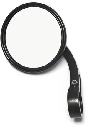VAHAKKRMVM Espejos de Motocicleta para Zontes G1-125 G2-125 Gk125 Gk155 Gk350 Espejos Laterales Manija Inversión Plegable del Ángulo Motocicleta(Izquierda)
