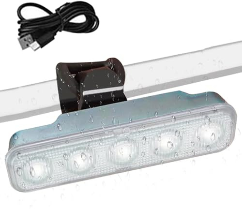 Tail Light for Bike – Cycling Rear Safety Lamp, Waterproof Brake Signal | Led Flashing Taillight with 4 Modes for Road Urban Night Riding, Bicycle Visibility Gear for Women Kids Adult