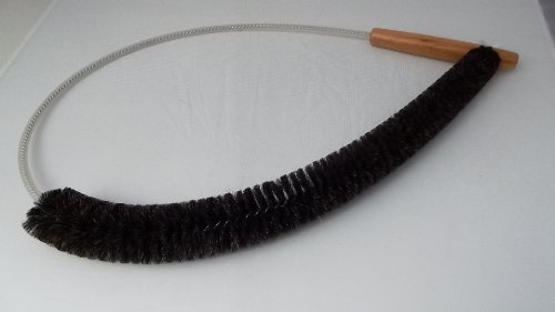 von Antik 2000 Heizkörperbürste mit Ziegenhaar Borsten 120 cm Energiesparen Heizkörper reinigen