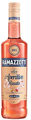 Ramazzotti Aperitivo Rosato – Der italienische Aperitif mit fruchtig-frischer Note – Ideal für Longdrinks oder Cocktails – 1 x 1 l