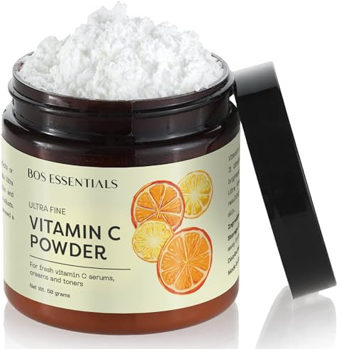 Ultra Fine Cosmetic Grade Vitamin C Powder | DISSOLVES INSTANTLY IN WATER | Finest quality available (325 MESH) | Make your own fresh and effective vitamin C serum