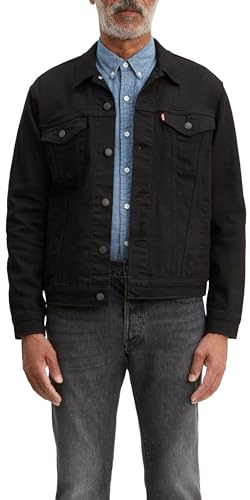 Levi's The Trucker Giacca Uomo, Dark Horse, XS