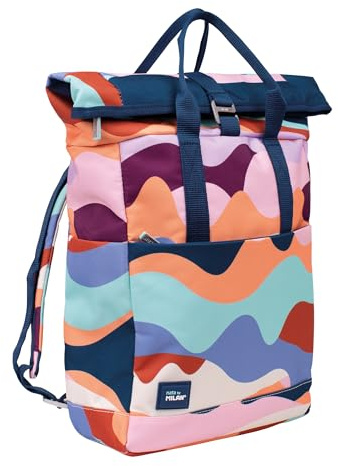 MILAN 624302fn Zaino, Multicolore, Talla única Unisex-Adulto