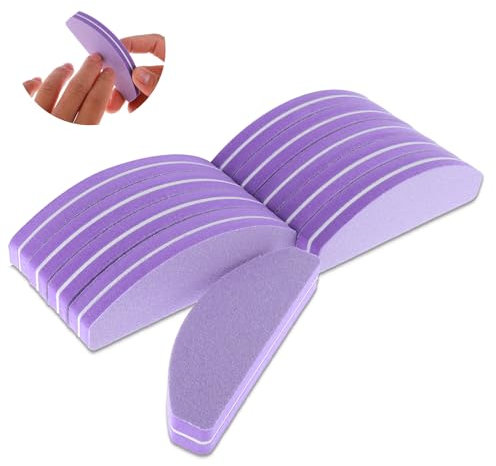10 Stück Buffer für Nägel, Professionelle Nagelfeile 100/180 Grit Polierfeile Fingernägel,Buffer Schleifblöcke Buffer für Gelnägel,Waschbar Doppelseitige Nagelfeilen für Nagelstudio und Zuhause