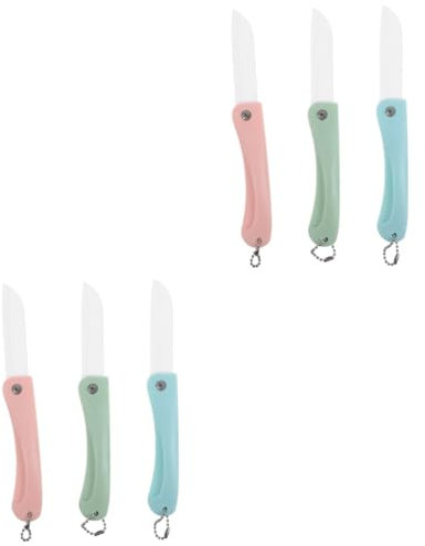 Cabilock 6pezzi Pieghevoli Per Frutta Strumenti Per Colori Casual Per Picnic e Feste