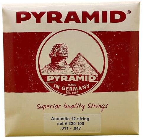 Pyramid Acoustic 12-String | Akustik-Western-Gitarren-Saiten | 320/12 / 320 100
