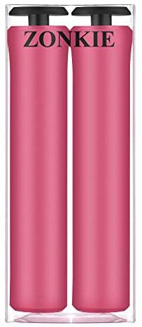 Fahrrad Lenker Griffe 1 Paar,Ergonomische Struktur Fahrrad Griffe,Rad MTB MXB Radsport Lenker Griffe (Rosa, 30mm)