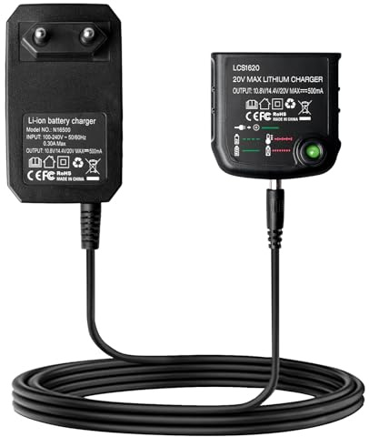 Chargeur au lithium 18 V/20 V, 18 V pour batterie Black & Decker, BL2018, BL2018-XJ, BL1518, LBXR20-OPE LBXR20, LB20, LBX20, LBX4020, LB2X4020, LBXR2020-OPE BL1514