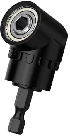 105 °Avvitatore Angolo Adattatore, Adattatore per Trapano Angolare da 105° con Punta Magnetica Multifunzionale e Cambio Rapido da 1/4 Pollici, Cacciavite a Angolo Retto, per Spazi Ristretti