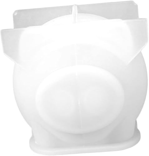 Schweineförmige Silikonformen für DIY-Bastelarbeiten, handgefertigte Silikonform für Heimdekoration, Bastelzubehör und Epoxidguss für kreative Projekte und einzigartige Ornamente