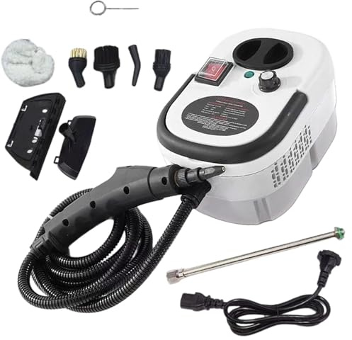 fayarrd Pulitore A Vapore - Potente 2500W 6 Livelli Ad Alta Pressione | Strumento per Cucina e Bagno,per la Pulizia di Finestrini Auto, Sporco, Grassi e Pavimenti