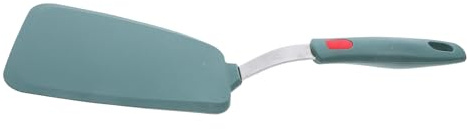 HEMOTON Heat Resistant Silicone Kitchen Spatula with Stainless Steel Handle, Versatile Cooking Turner for Frying and Baking, Easy to Clean Pancake and Omelette Flipper