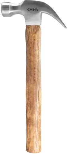 Performance Tool 1464 Alloy Steel Head with Wood Handle - Heavy-Duty Hammer for Construction, Woodworking, and Metalworking Projects