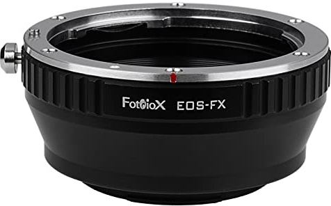 Fotodiox Lens Mount Adapter, Canon EOS Lens to Fujifilm X-Pro1 Mirrorless Camera, fits EOS EF, and Efs lenses