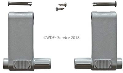 Griffhebel-Set, grau, für Braas/Dörken-Atelier-Fenster (BA/DA)